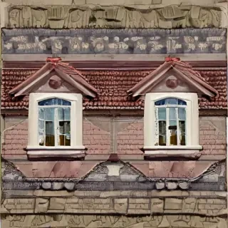 background of a house