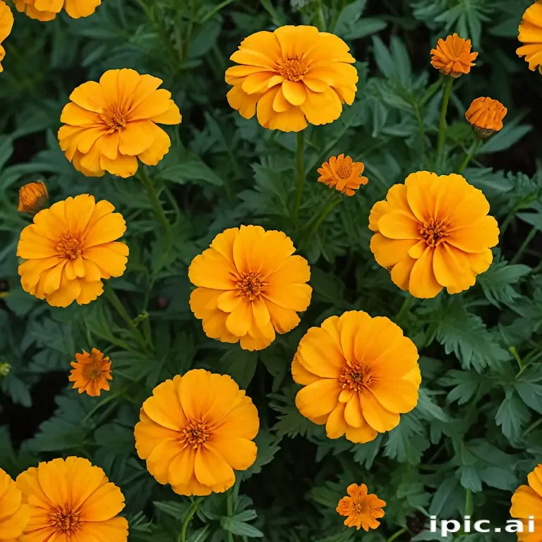 marigolds transparent