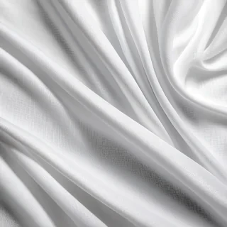 white fabric background