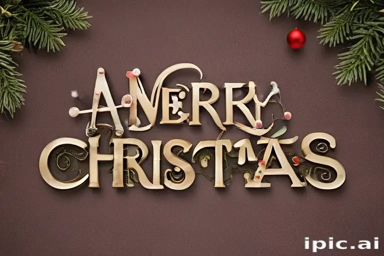 text merry christmas png