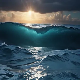 deep ocean wallpaper