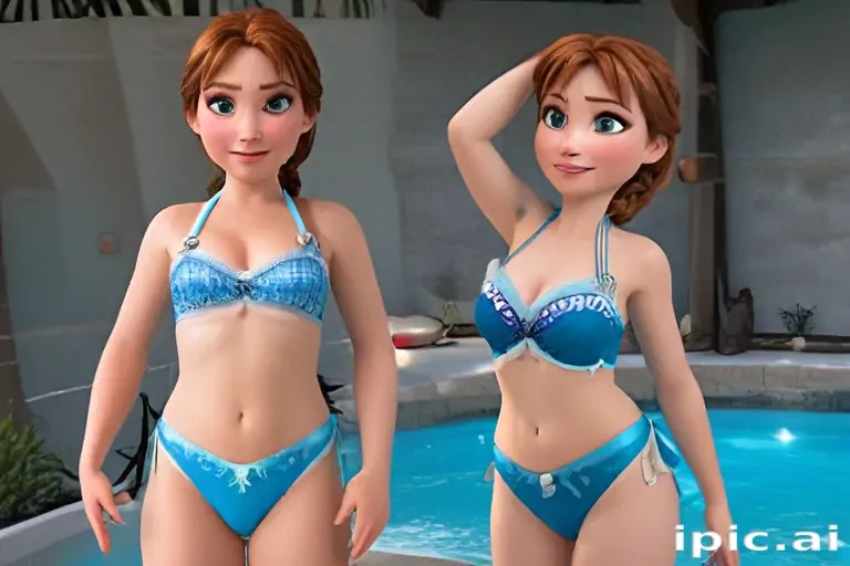 frozen anna bikini