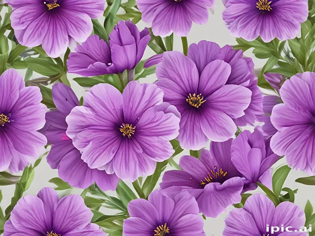 purple flower png