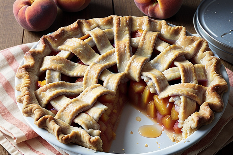 recipe for canned peach pie filling