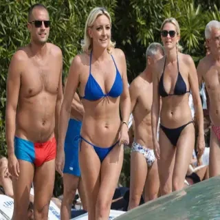 marine le pen bikini
