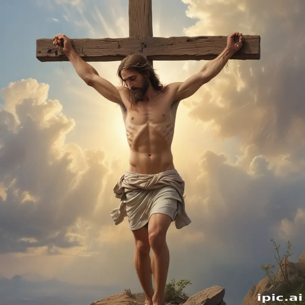 images jesus on cross