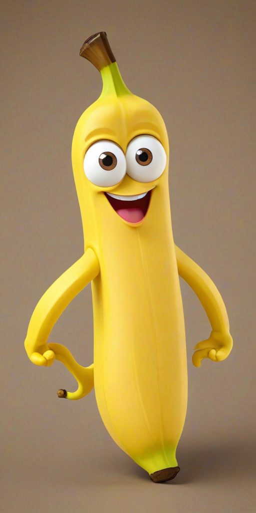 cartoon banana