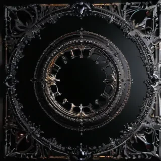 sparkling black background