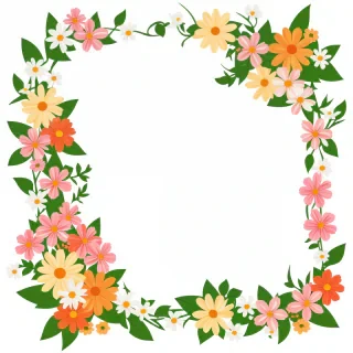 clipart transparent background flowers