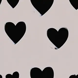 black heart image