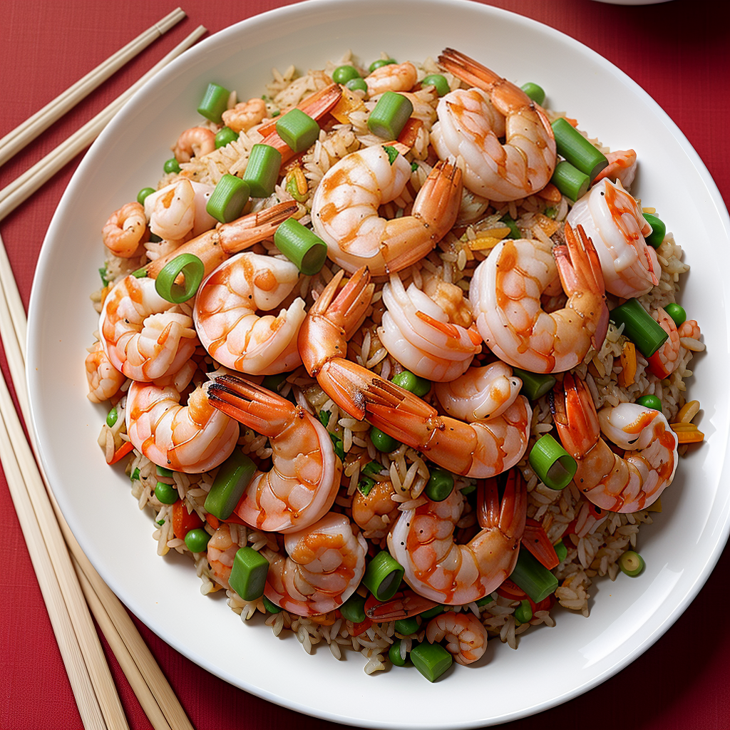 chicken and shrimp fried rice