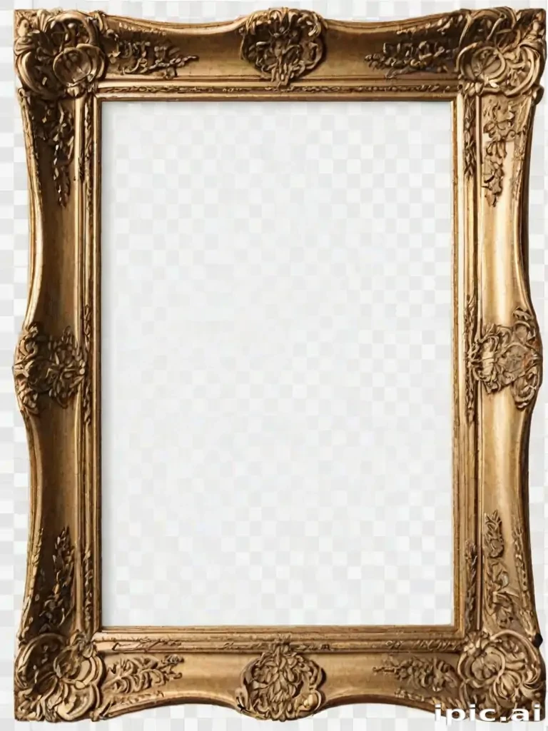 picture frame transparent png
