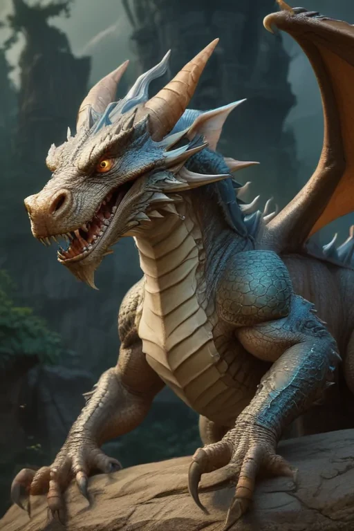 cartoon dragons