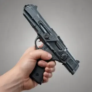 hand with gun png