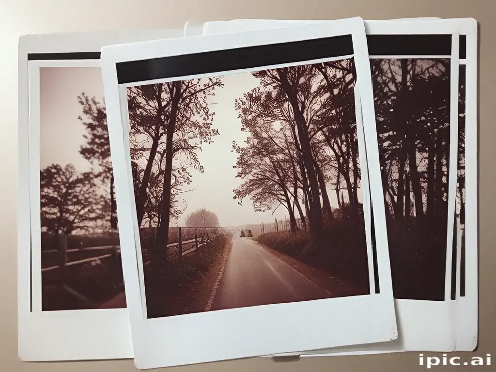 aesthetic polaroid frame
