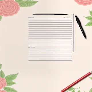 background lined paper