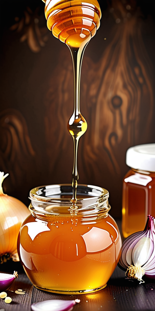 honey and onions for cough