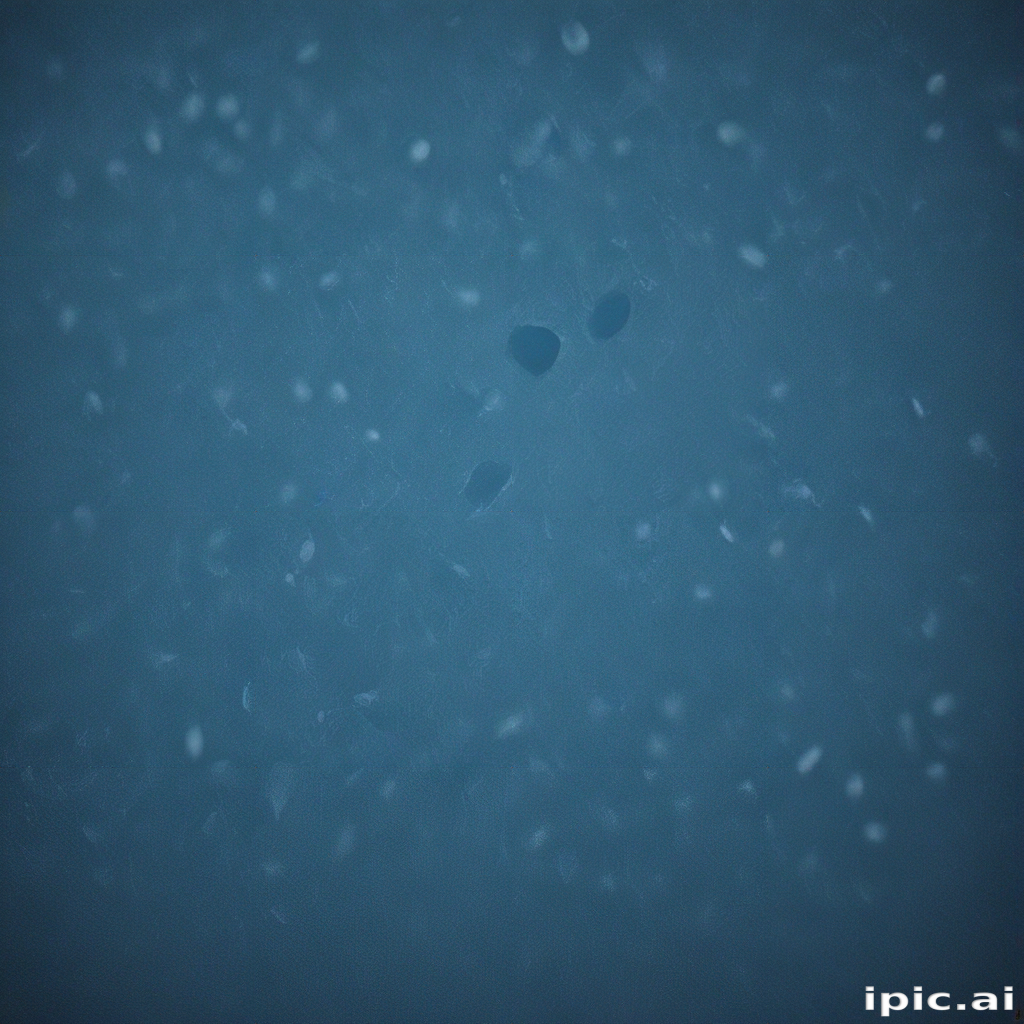 Abstract Blue Background with Subtle Dark Shapes and Soft Textures