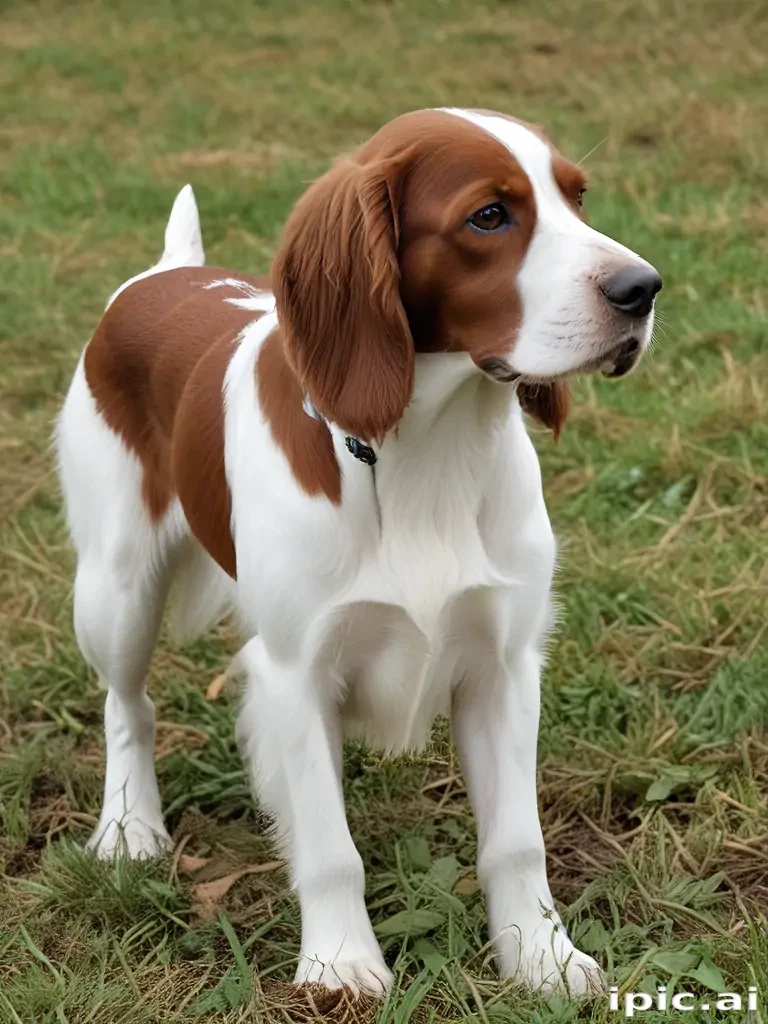 irish red and white setter