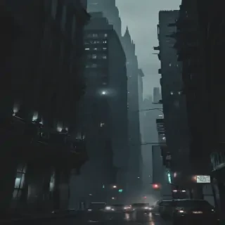 dark city aesthetic
