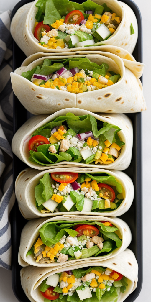salad and go breakfast burritos