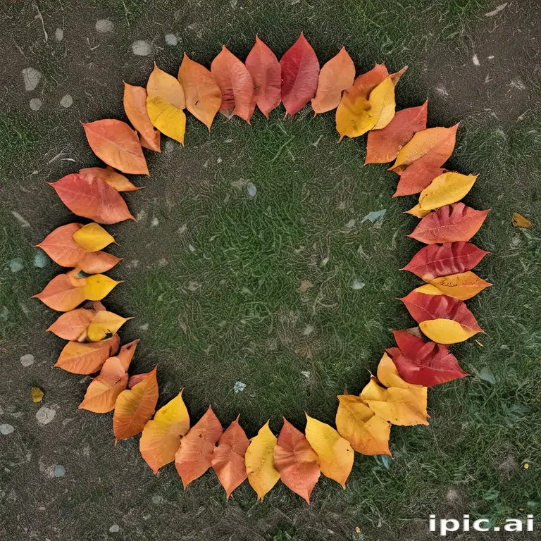 leaf circle