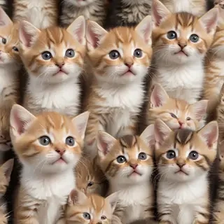 kittens transparent background
