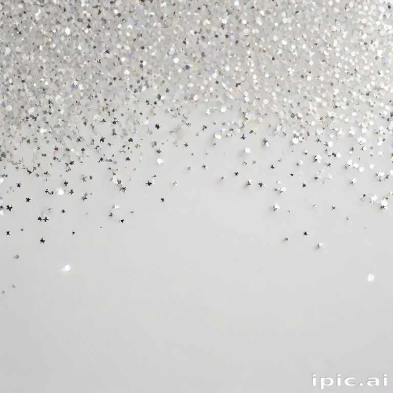sparkles white background