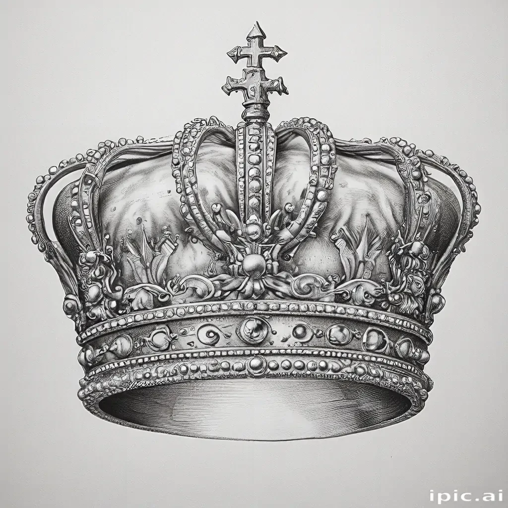 crown drawing