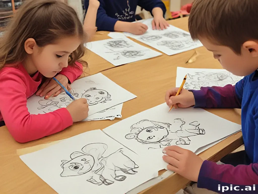 kids drawing