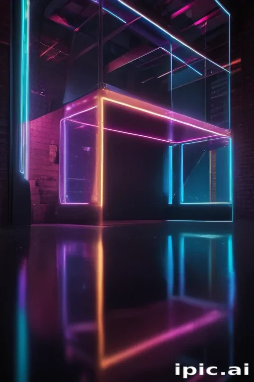 neon background aesthetic