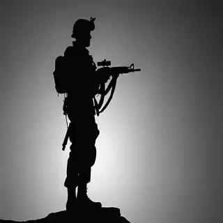 soldier silhouette