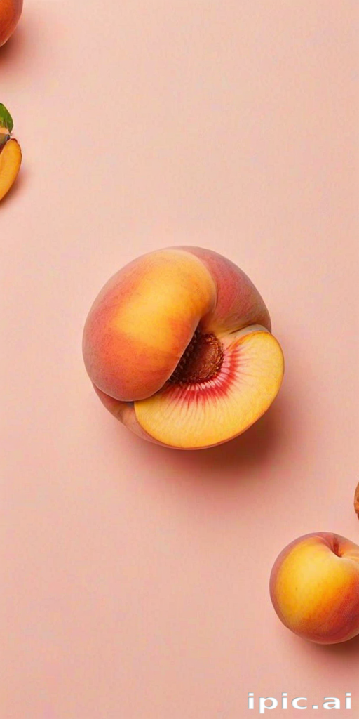 peach background aesthetic