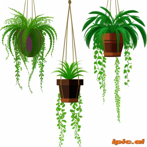 hanging plants png
