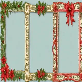 christmas clip art frames