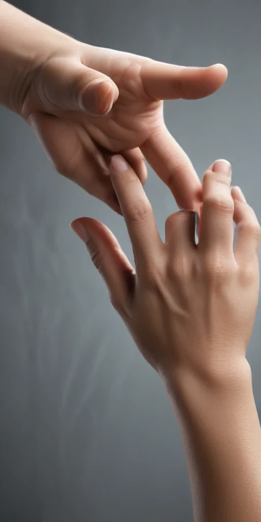 hands reaching out png