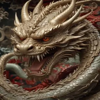 chinese dragon background