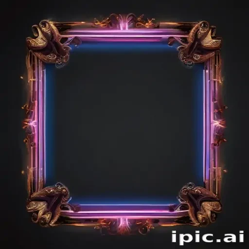 neon frame png