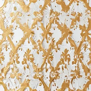 gold and white background