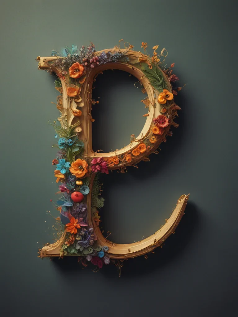 letters as images