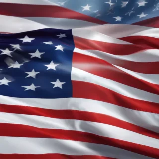 usa flag transparent