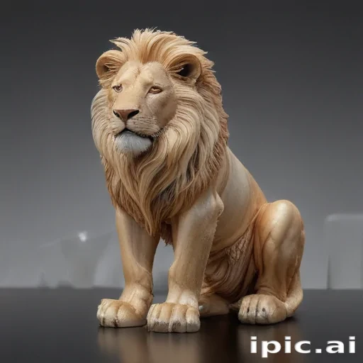 transparent lion