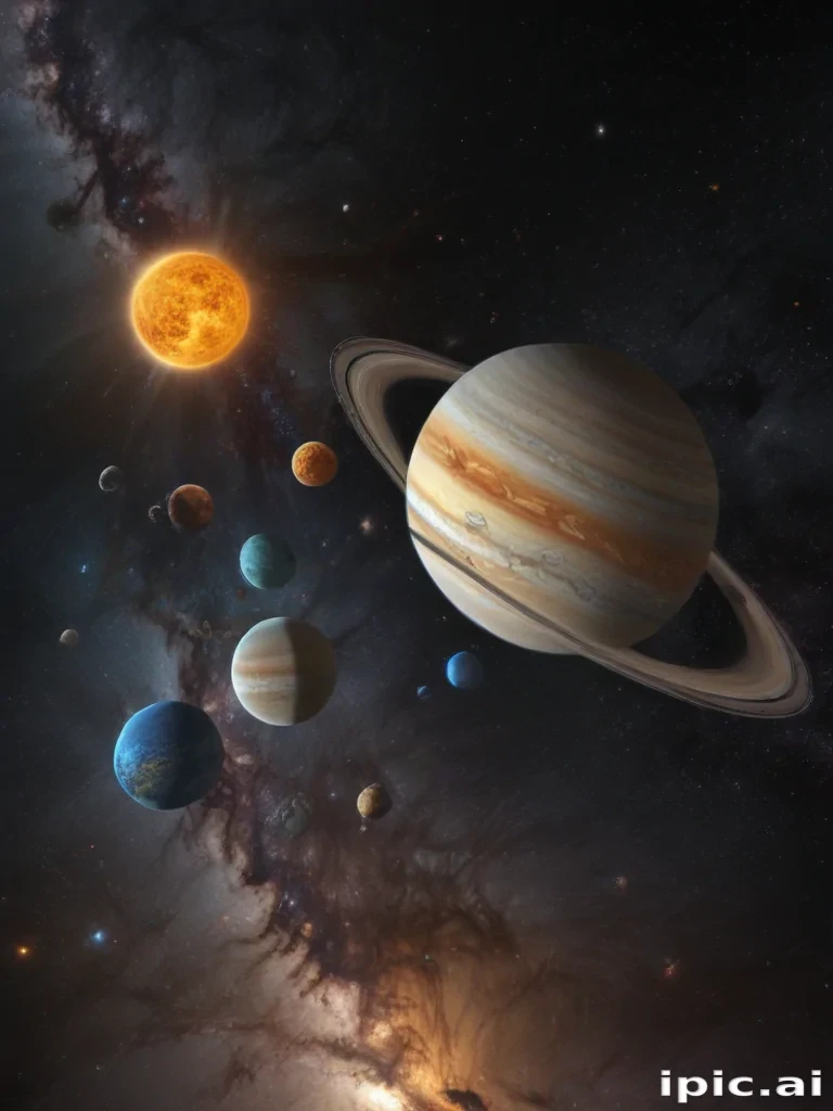 solar system png