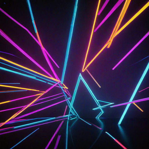neon colored backgrounds