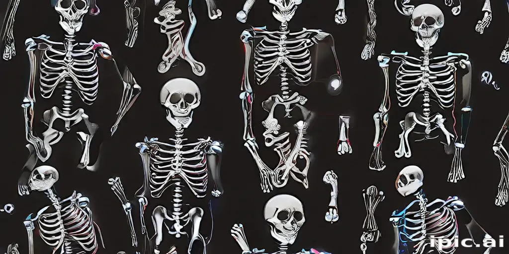 skeleton background
