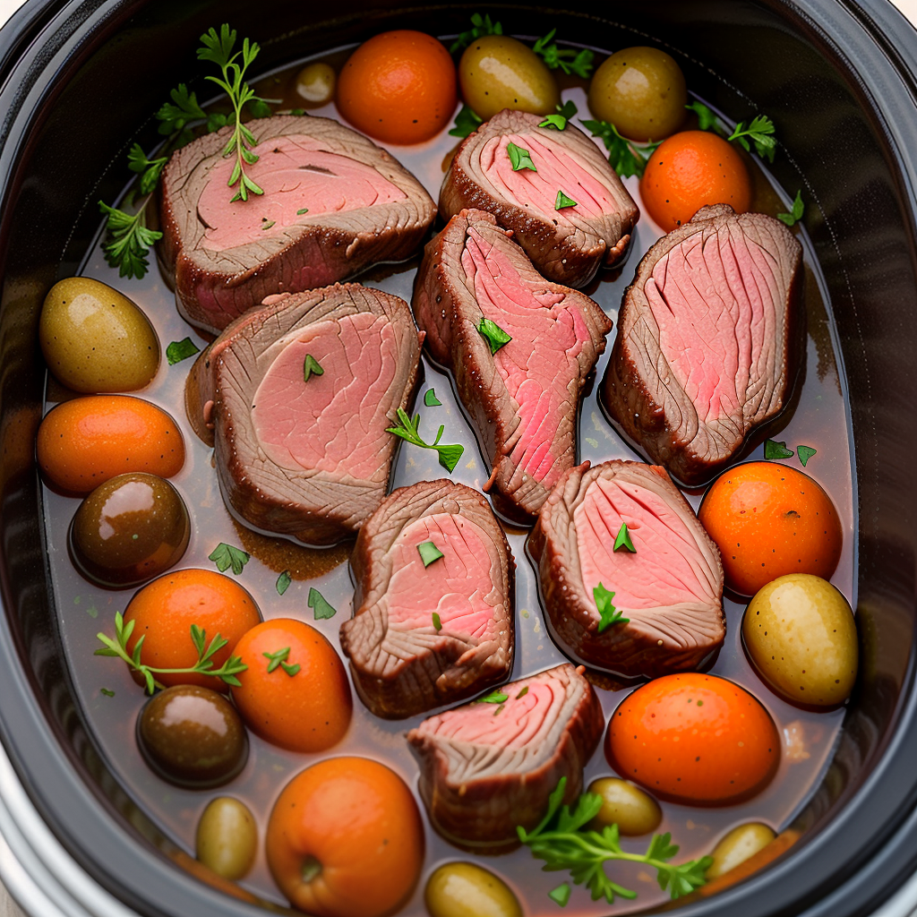 sirloin tip roast crock pot slow cooker