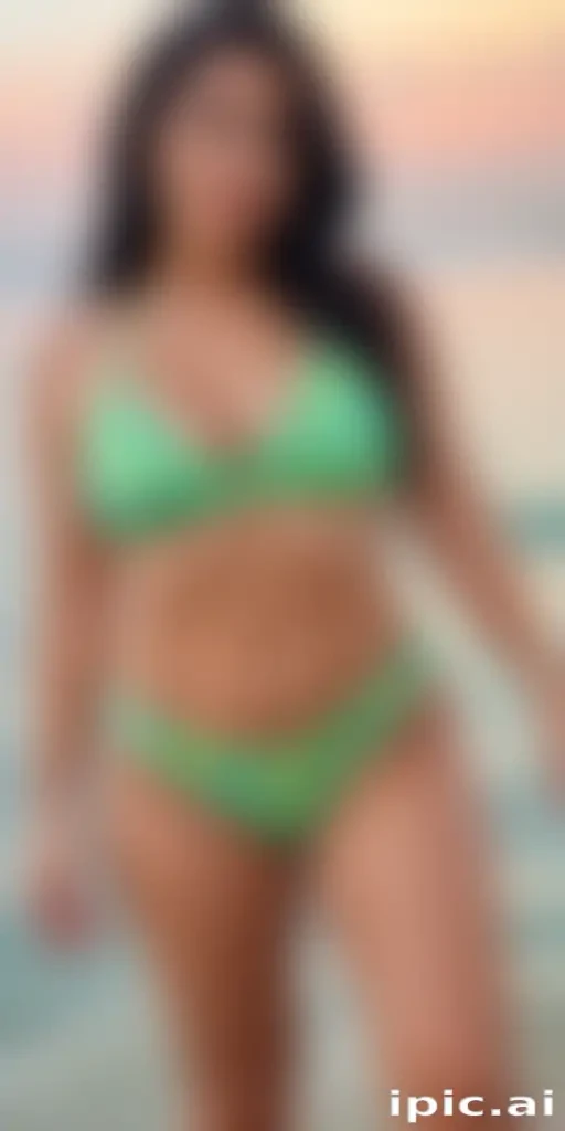 thick latina in bikini