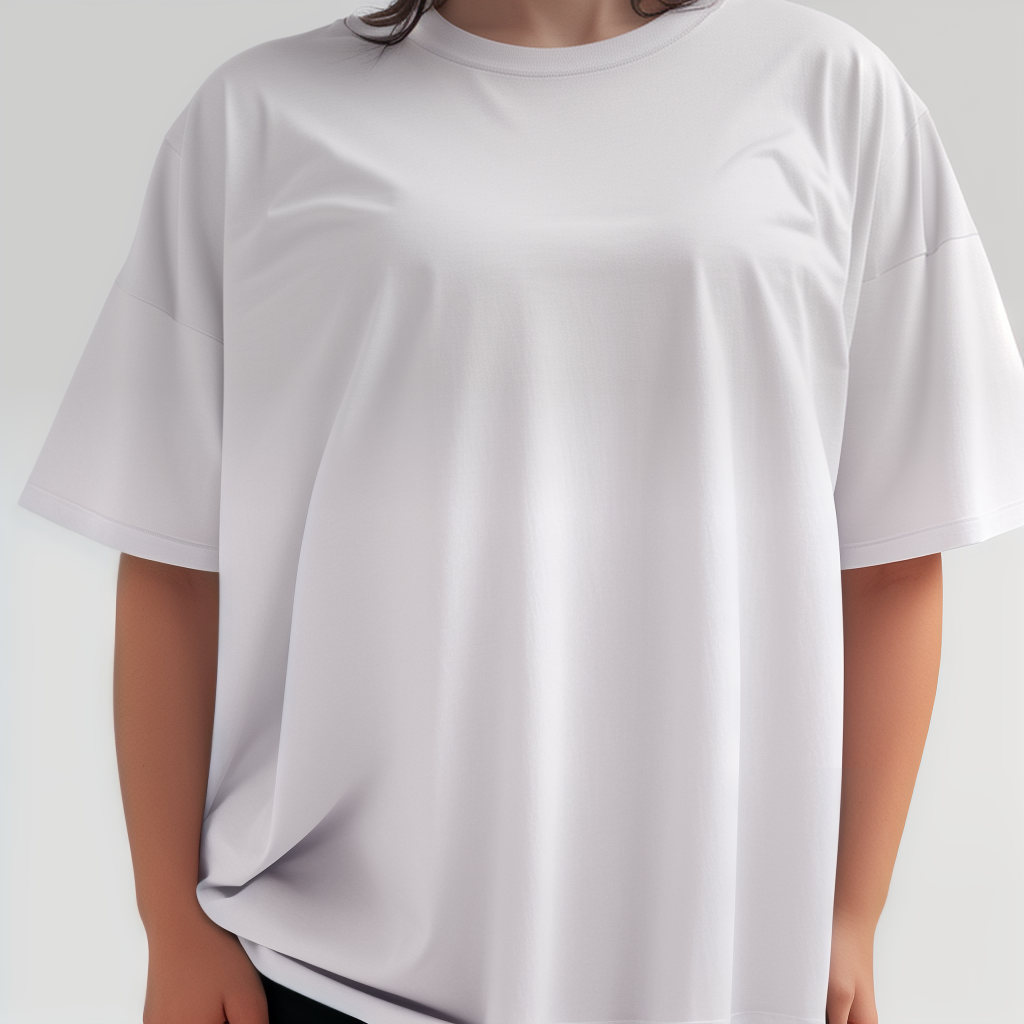 oversized t shirt mockup