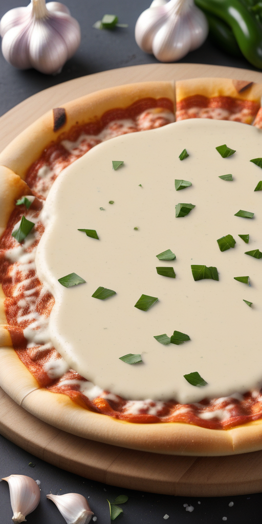 creamy garlic sauce for pizza