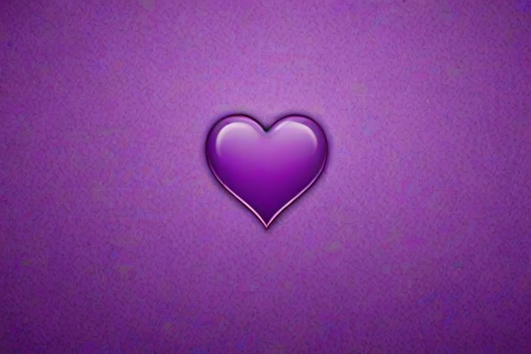 heart purple wallpaper